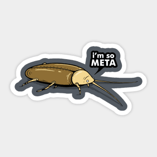 So Meta Sticker